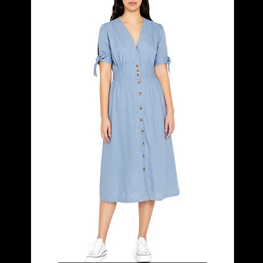 FINAL SALE! Brand New Blue Buffalo David Bitton Midi Dress